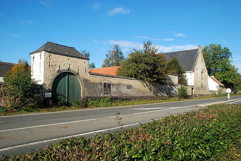 La Haye Sainte - one of Wellington's advanced defensible positions.