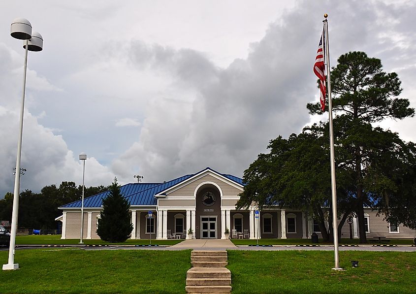 The city hall in Freeport, Florida