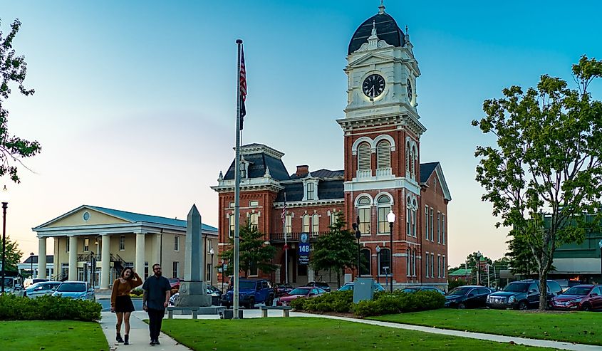 The courthouse in Covington, Georgia.