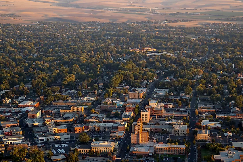 USA, Washington State, Walla Walla County.