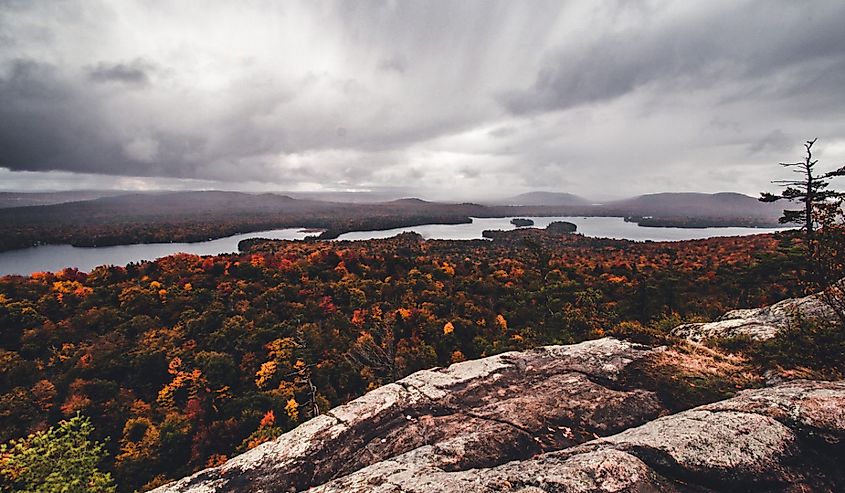 Bald mountain Old Forge, New York