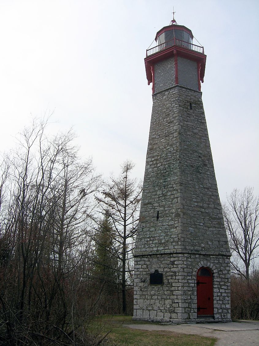 Oldest lighthouse on the Great Lakes and second-oldest lighthouse in Canada.