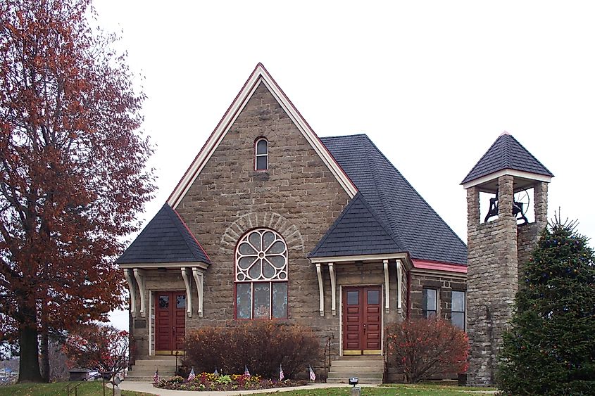 Old Stone Church (now the Monroeville Historical Society), Monroeville, Pennsylvania