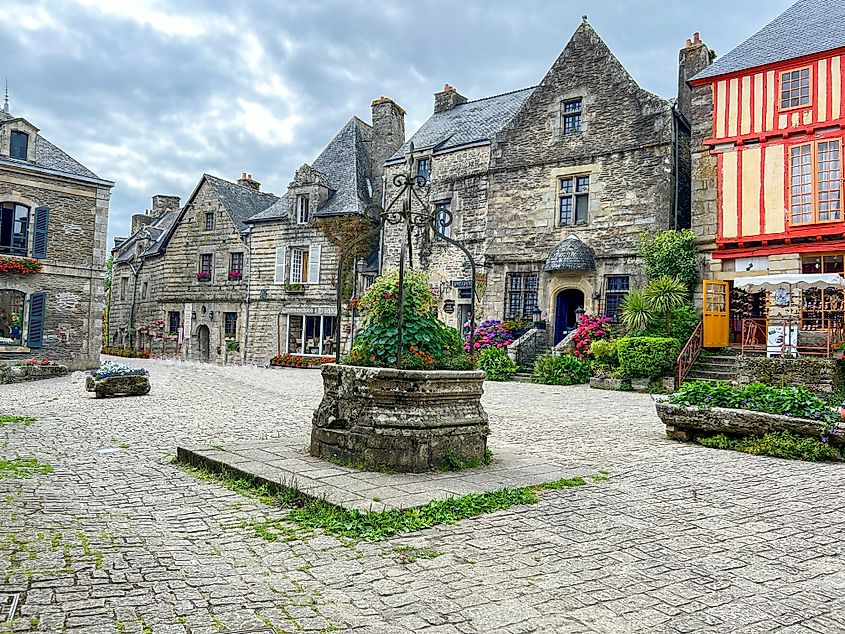 Rochefort-en-Terre, France. 