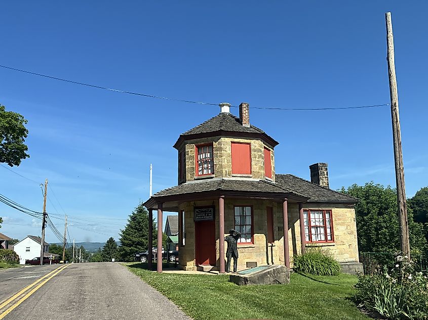 National Road Toll Booth in Addison, Pennsylvania