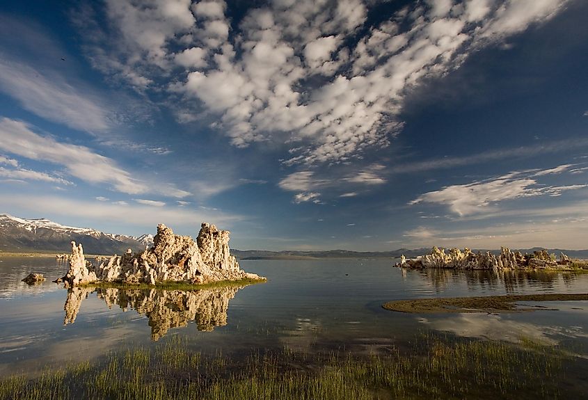 Mono Lake in Lee Vining, California.