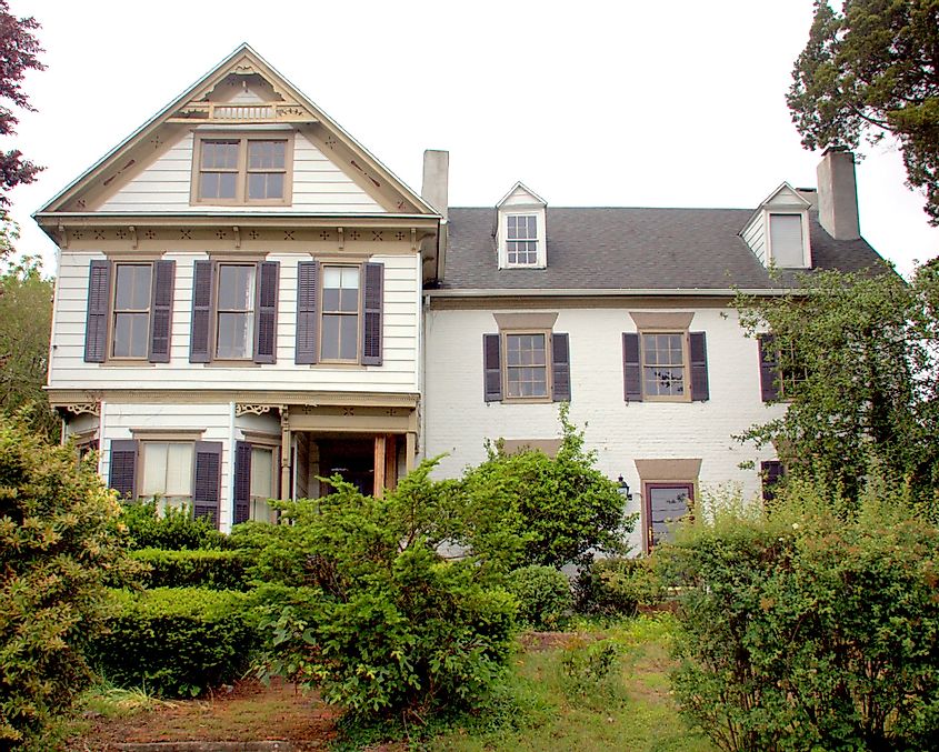Spring Gardens, a historic home near Laurel, Delaware.