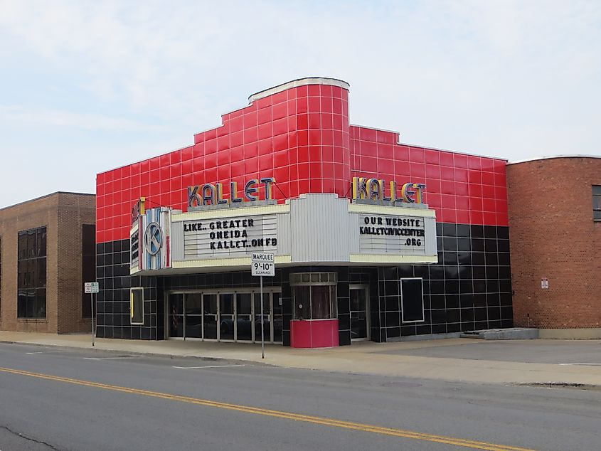 The Kallet Theater, Oneida, New York.