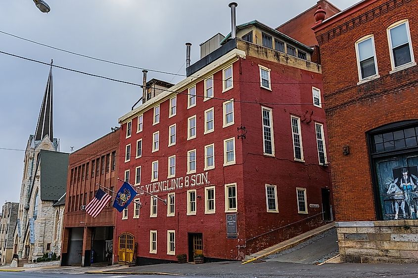 Yuengling Brewery, Pottsville, Pennsylvania.