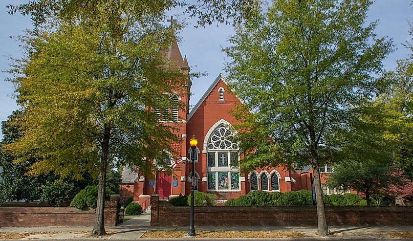 St. Paul's Episcopal Church in Suffolk, Virginia