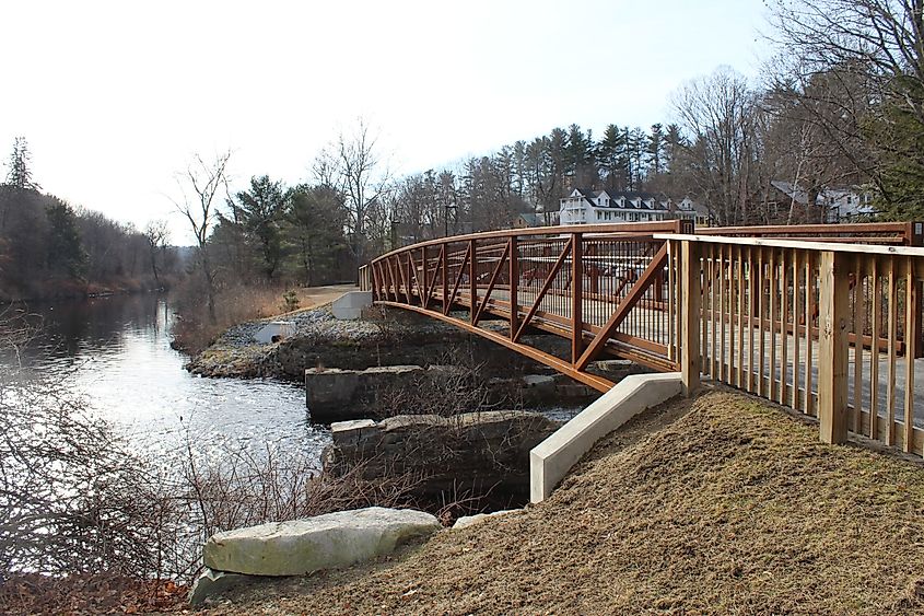 Bridge in Peterborough, New Hampshire.