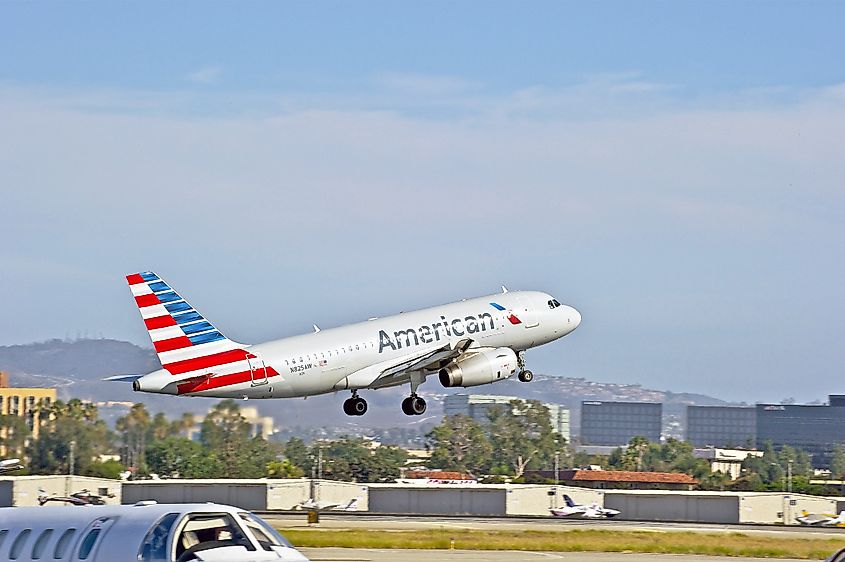 John Wayne International Airport in Santa Ana, California
