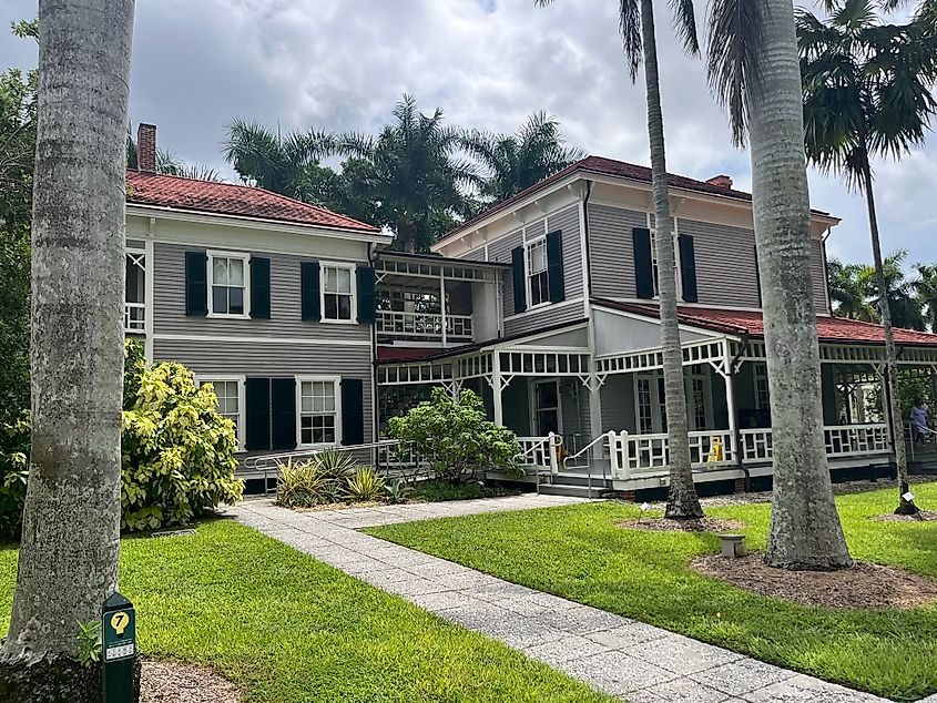 Seminole Lodge, Edison and Ford Winter Estates, Fort Myers, Florida