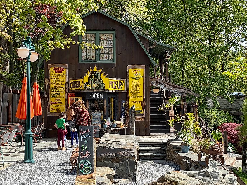 The Mud Club in Woodstock, New York.