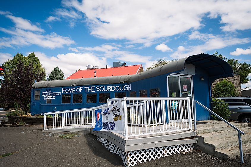 An iconic restaurant in Baker City, Oregon.