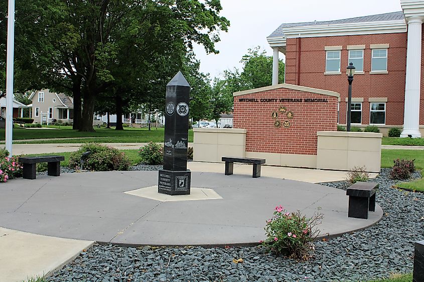 Mitchell County Courthouse in Osage, Iowa