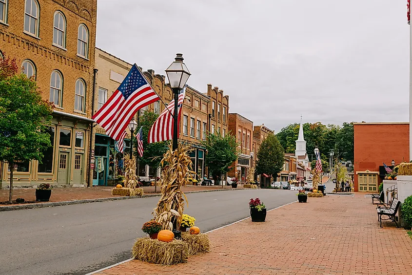 The quaint town of Jonesborough, Tennessee