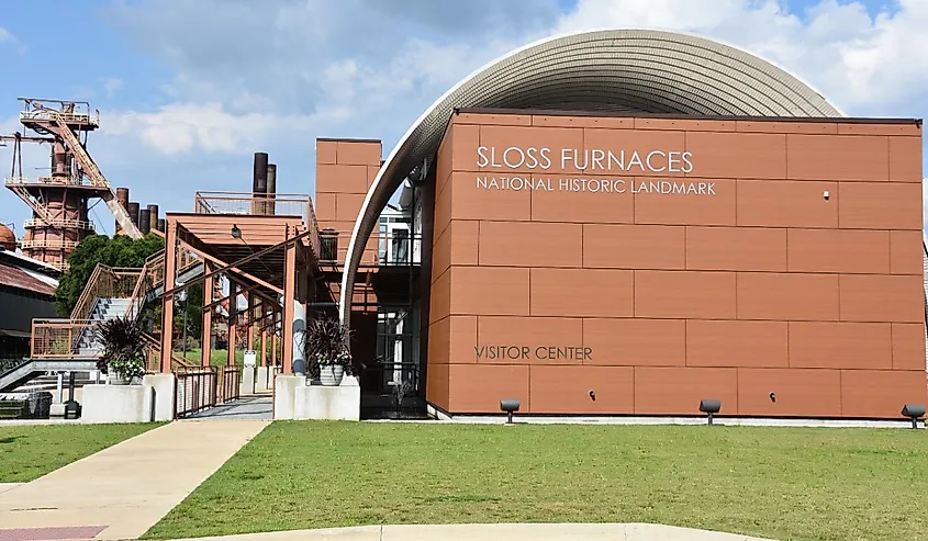 Sloss Furnaces in Birmingham, Alabama.