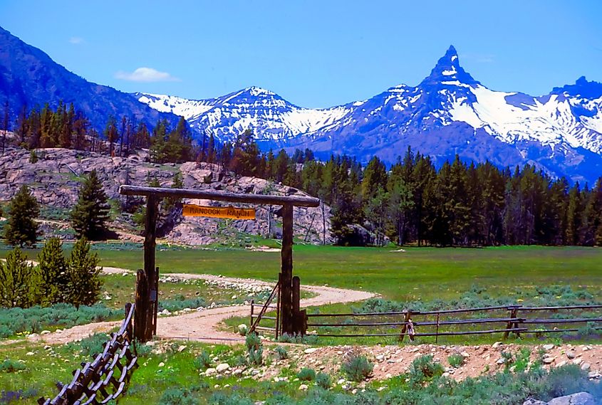 Hancock Ranch in the Shoshone National Forest, Wyoming.
