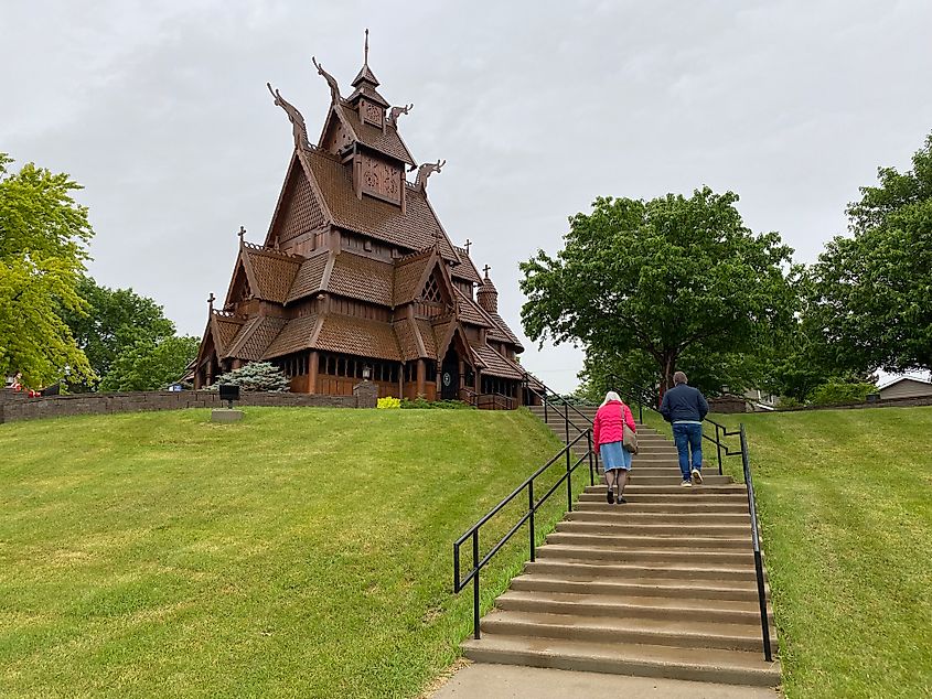 Scandinavian Heritage Park in Minot, North Dakota