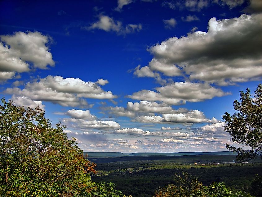 A view from Mount Pocono.