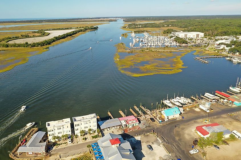 Southport North Carolina water front