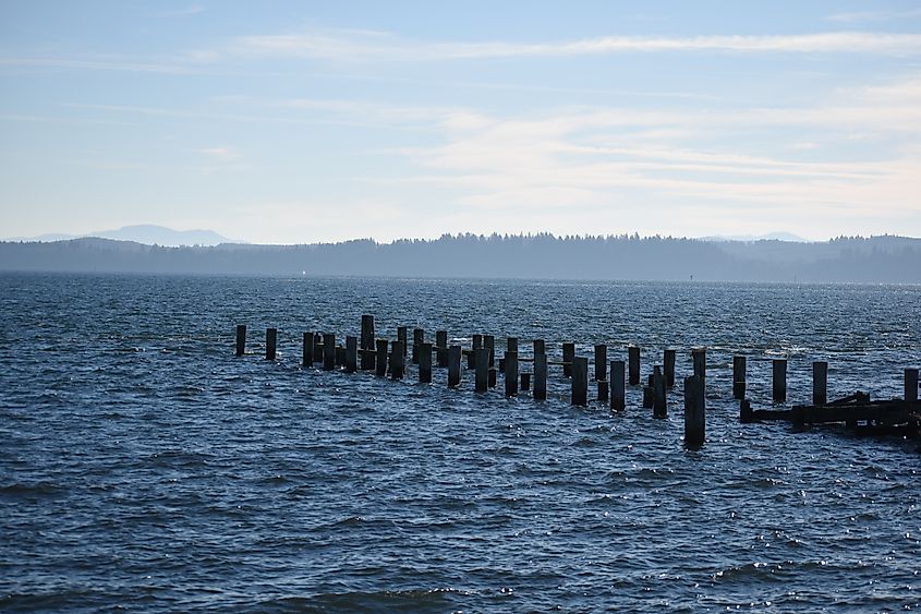 Port Ludlow Marina in Washington