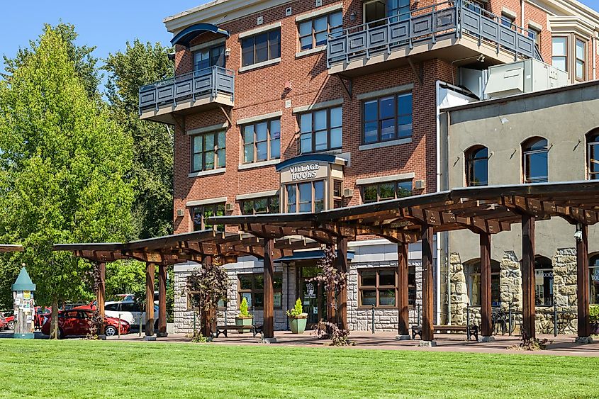 Village Books at Fairhaven Village Green in Bellingham, via Ian Dewar Photography / Shutterstock.com