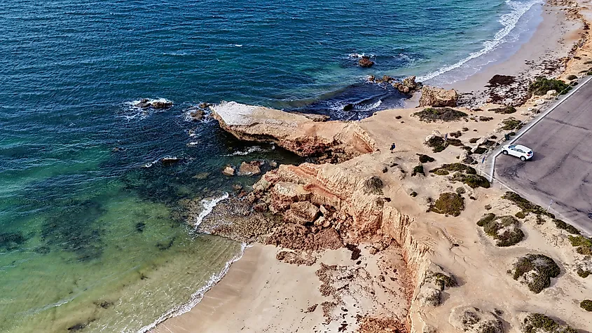 Red Banks Beach, Arno Bay, South Australia.