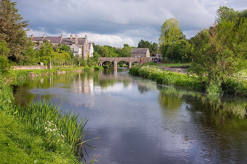 The River Bush in Bushmills, Northern Ireland