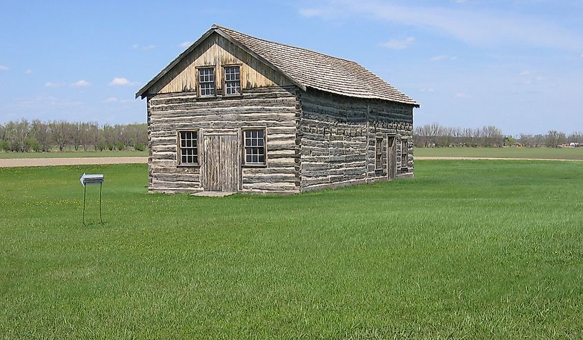 The Walhalla Trading post in Walhalla, North Dakota.