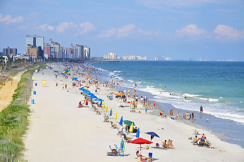 View of Myrtle Beach, South Carolina