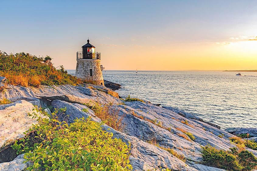 Castle Hill Lighthouse, Newport Rhode Island