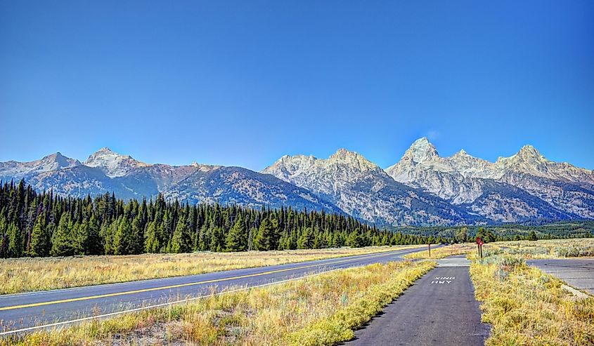 Grand Teton National Park,  Teton Park Road