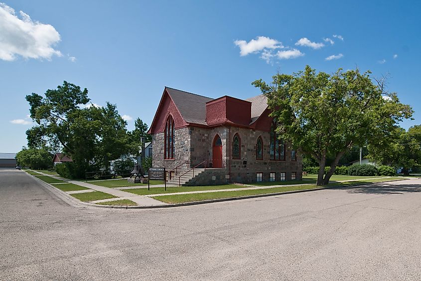 Dunseith, North Dakota.