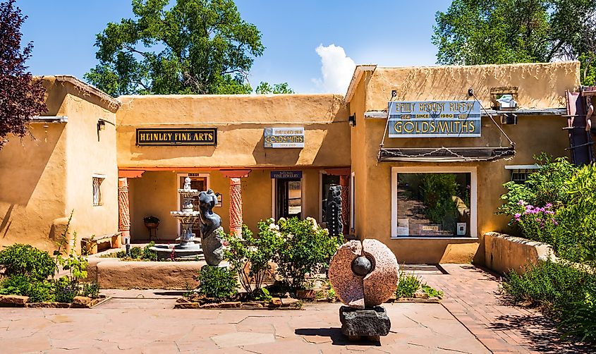 Boutique stores in Taos, New Mexico
