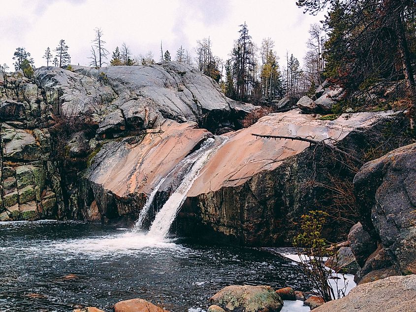 Sinks Canyon in Lander Wyoming
