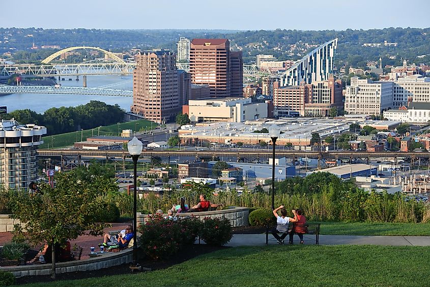 Downtown Covington in Kentucky