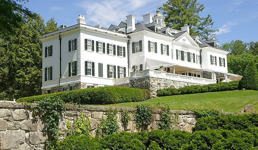 The Mount. Edith Wharton's home from 1902 to 1911.