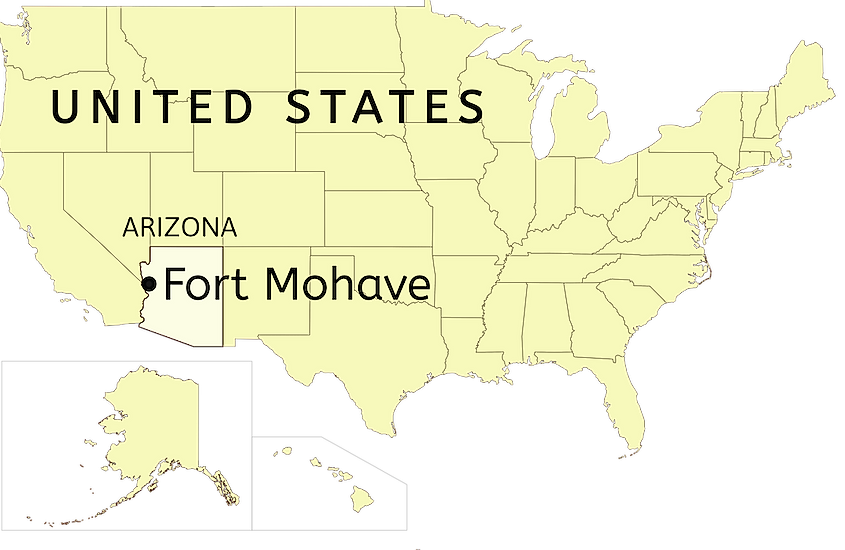 fort mohave map