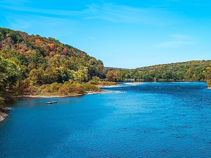 The Delaware River, United States WorldAtlas The Delaware River, United States WorldAtlas