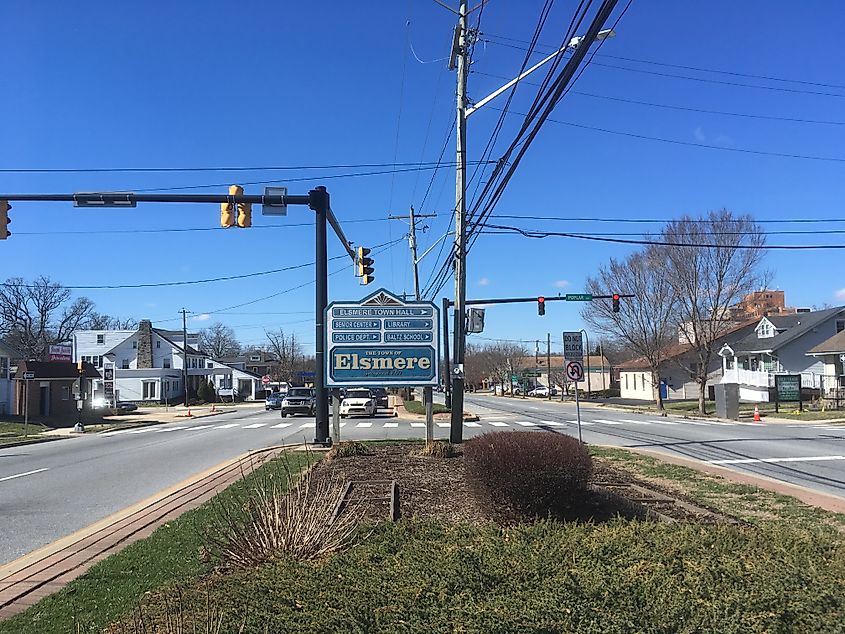 Kirkwood Highway in Elsmere.