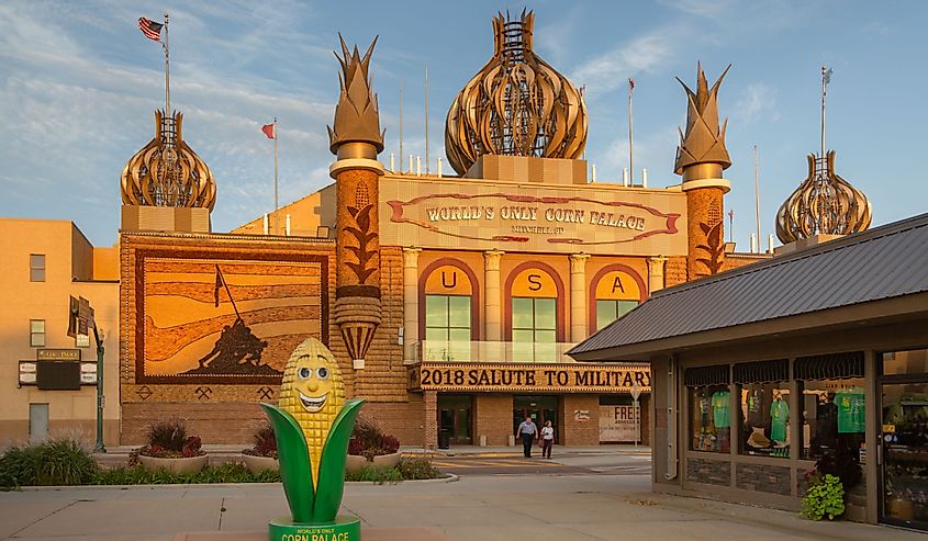 The Corn Palace in Mitchell South Dakota