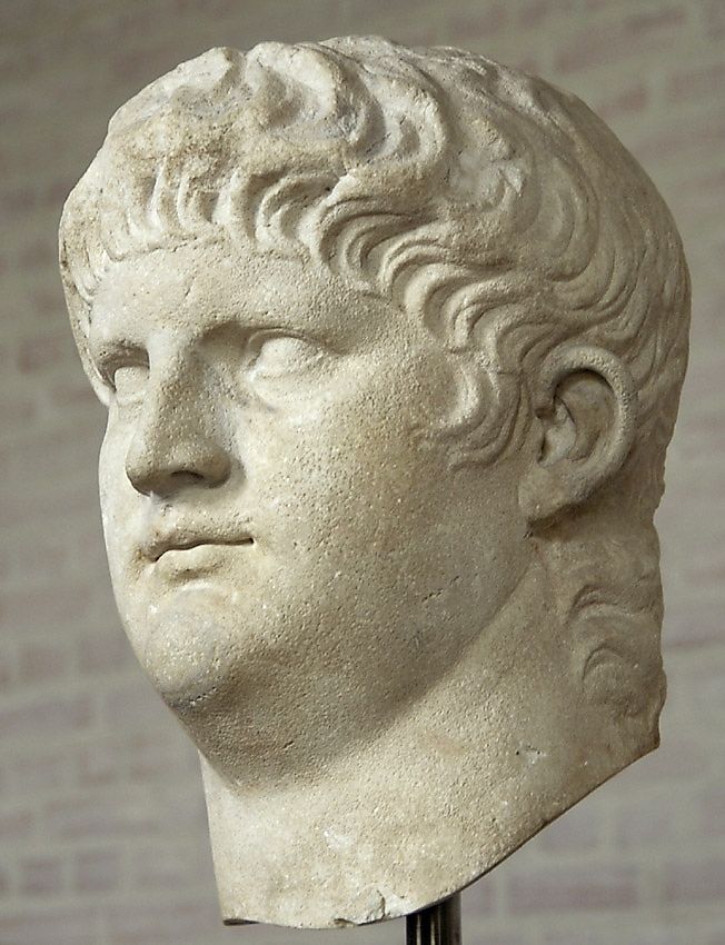 Nero bust, after 64 AD