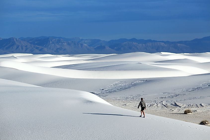 White Sands National Monument in New Mexico, USA