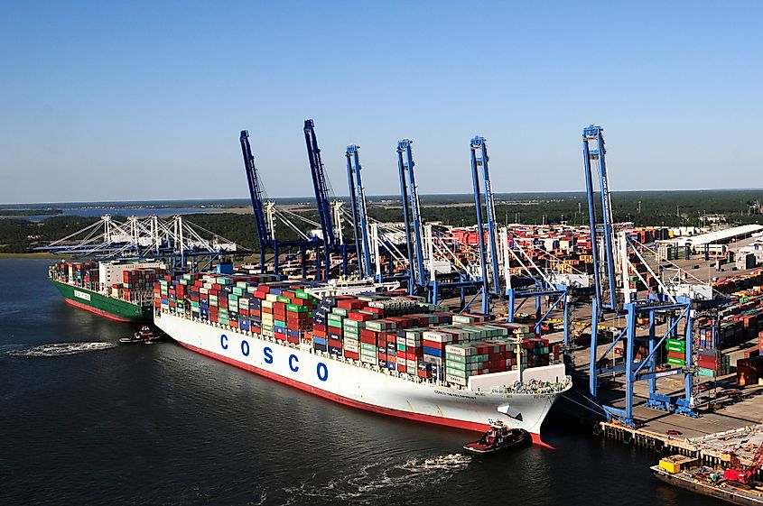 COSCO Development at Charleston's Wando Welch Terminal