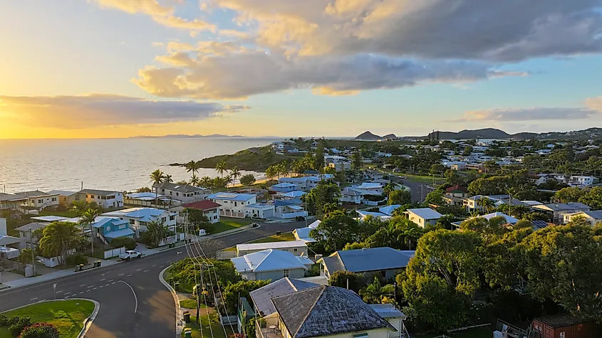 Cooee Bay in Yeppoon, Queensland, Australia.