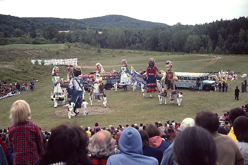 Bread and Puppet Circus in Glover, Vermont