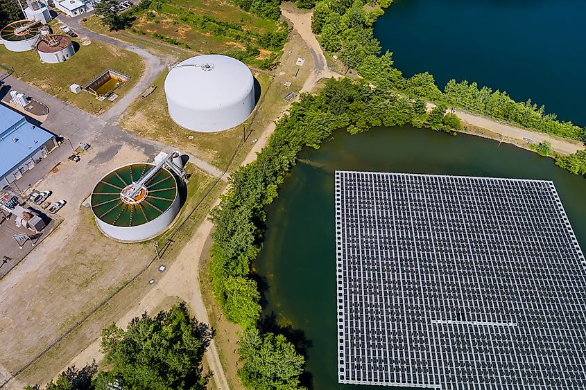 Water purification is the process of removing undesirable chemicals.