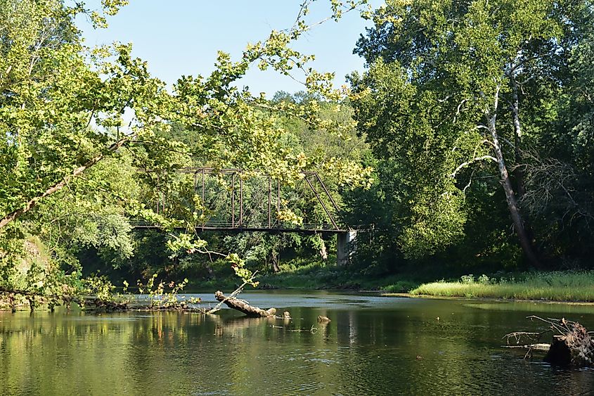 William's Bend Bridge near Hermitage, MO.